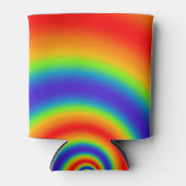 Original Rainbow Gradient farbenfroher Spiraleffek Dosenkühler (Vorderseite)