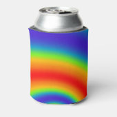 Original Rainbow Gradient farbenfroher Spiraleffek Dosenkühler (Kanne Rückseite)