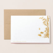 Original Rats Bamboo Malerei 2020 Luxus Foil GC3 Folienkarte (Rückseite mit Umschlag)