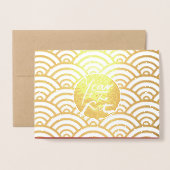 Original Rats Bamboo Malerei 2020 Luxus Foil GC Folienkarte (Vorderseite mit Umschlag)