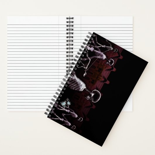 Original Ray Skeleton City Scene Notizblock (Innen)