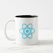 Original React js Entwickler Zweifarbige Tasse (Links)