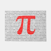 Original red number pi day mathematical symbol fußmatte (Vorderseite)