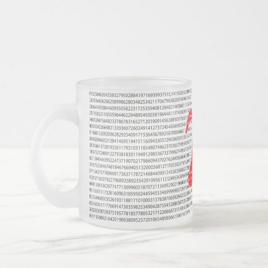 Original red number pi day mathematical symbol mattglastasse (Links)