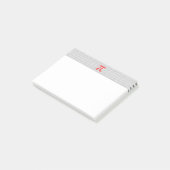 Original red number pi day mathematical symbol post-it klebezettel (angewinkelt)