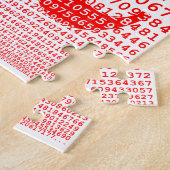 Original red number pi day mathematical symbol puzzle (Seite)