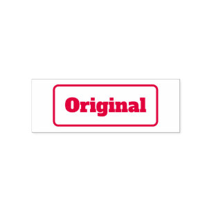 Original Red Office Business Ink-Briefmarke Permastempel