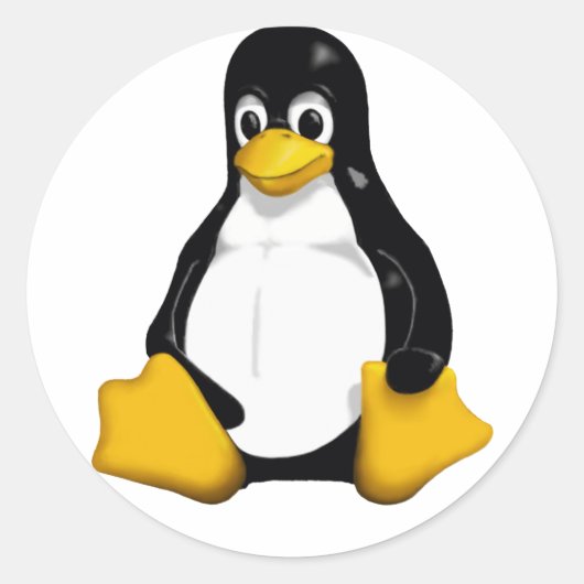 Original Runder Aufkleber (Vorderseite)