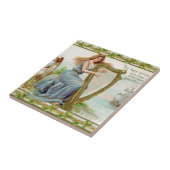 Original Saint Patrick's Day Harfe & Lady Fliese (Seite)