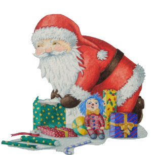 original saisonale Gestaltung von santa für Weihn Krawatte