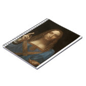 Original Salvator Mundi von Leonardo da Vinci Notizblock (Linke Seite)