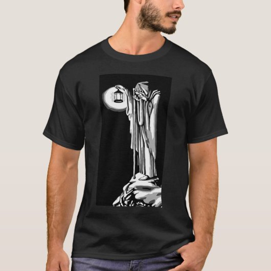 Original - Schwarzer Zeppelin T-Shirt (Vorderseite)