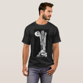Original - Schwarzer Zeppelin T-Shirt (Vorne ganz)