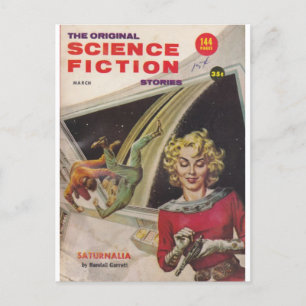 Original Science Fiction 4 Postkarte