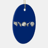 Original Seashell Collection Kunst Keramik Ornament (Rechts)