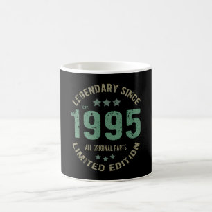 Original seit 1995 Vintage-Legende Geburtstagsgesc Kaffeetasse
