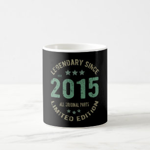 Original seit 2015 Vintage Legend Geburtstagsgesch Kaffeetasse
