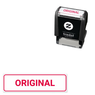 ORIGINAL Self-Injection-Briefmarke Permastempel
