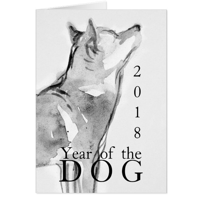 Original Shiba Inu Waschbemalung Dog Year Zodiac G (Vorne)