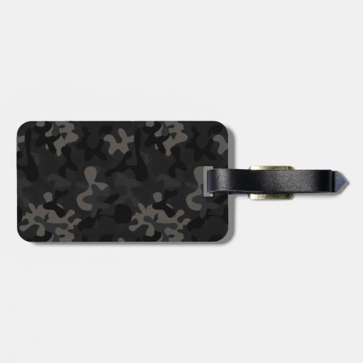 Original Signature-Camouflage Gepäckanhänger (Rückseite horizontal)