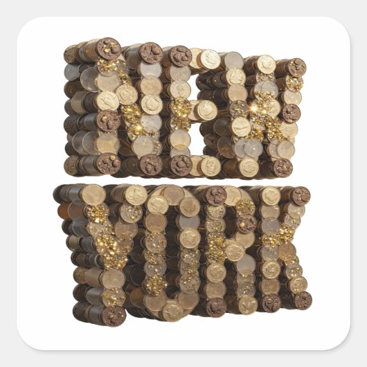 Original Silber NEW YORK Aufkleber Design (Vorderseite)