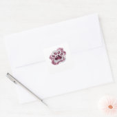 Original Silber PINK DIAMANT PFOTE Sticker Grafik (Umschlag)