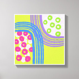 Original Simple Art Green Prints Leinwanddruck