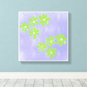 Original Simple Art Lila Prints Leinwanddruck (Insitu (Holzboden))