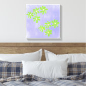 Original Simple Art Lila Prints Leinwanddruck (Insitu (Schlafzimmer))