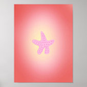 Original Simple Art Starfish Prints Poster (Vorne)