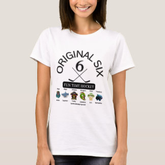 Original Six Fun Time Hockey - CaribbeanHockey T-Shirt