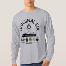 Original Six Vacation Hockey - CaribbeanHockey T-Shirt