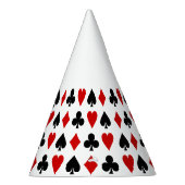 Original Spielkarten Diamant Club Herzlich Willkom Partyhütchen (Rechts)