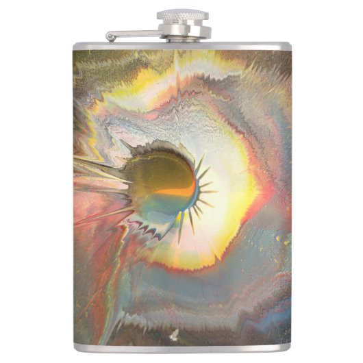 Original spin art flachmann (Vorderseite)