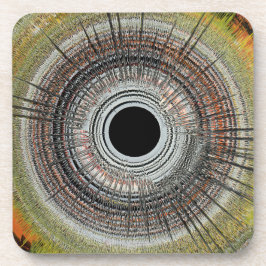 Original spin art getränkeuntersetzer