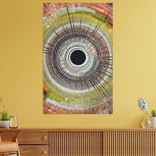 Original spin art leinwanddruck (Insitu (Wohnzimmer))