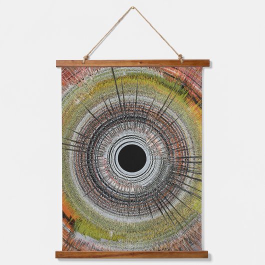 Original spin art wandteppich mit holzrahmen (Vorderseite 2)