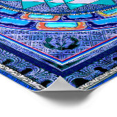 Original Sri yantra mandala Poster (Ecke)