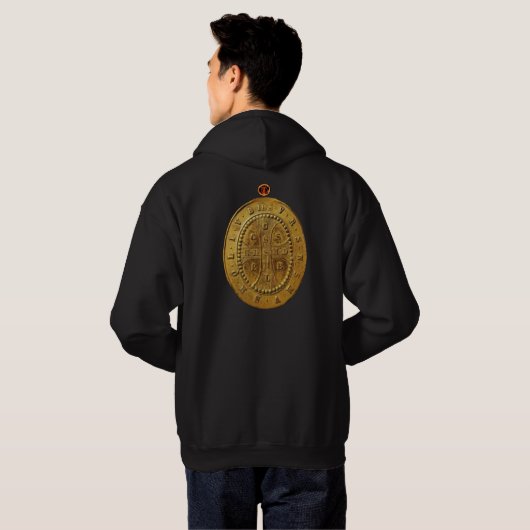 Original St. Benedict Medal Sweatshirt (Schwarz voll)