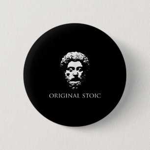 Original Stoiker mit Marcus, Kaiser Aurelius Er Button