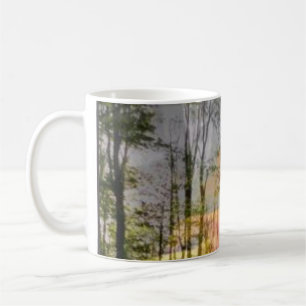 Original Sunforest Art Sonnenblume & Wald überlag Kaffeetasse