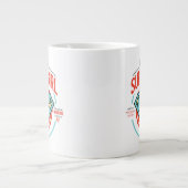 Original Supergirl-Vintag-Logo-Abzeichen Jumbo-Tasse (Vorderseite)