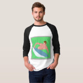 Original Surf Print T-Shirt (Vorne ganz)