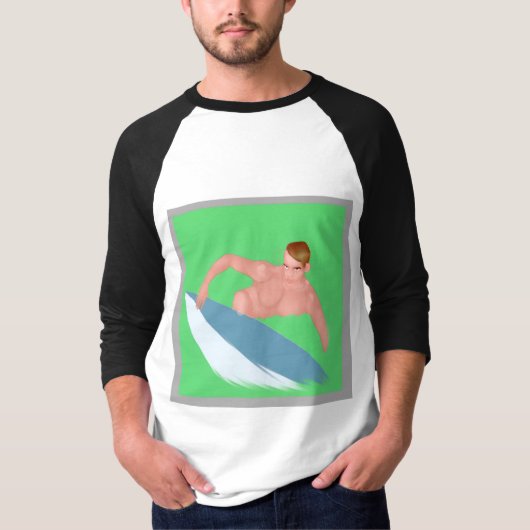 Original Surf Print T-Shirt (Vorderseite)