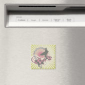 Original Surfgeist - Tshirts und Geschenke Magnet (In Situ (Geschirrspüler))