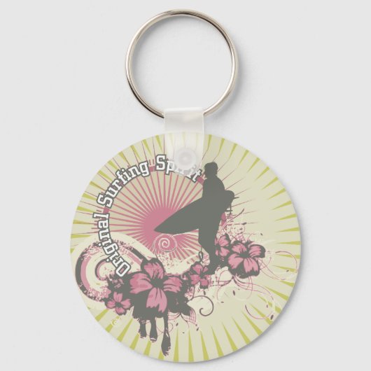 Original Surfgeist - Tshirts und Geschenke Schlüsselanhänger (Vorderseite)