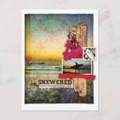 Original Surfthema Digitale Kunstsammlung Postkart Postkarte (Vorderseite)