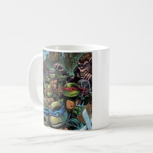 Original Teenage Mutant Ninja Turtles Kaffeetasse (Vorderseite Links)