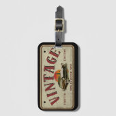 Original-Teile für Vintage Fahrzeuge in limitierte Gepäckanhänger (Vorderseite Vertikal)