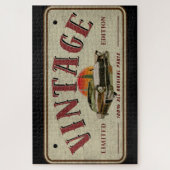 Original-Teile für Vintage Fahrzeuge in limitierte Puzzle (Vertikal)